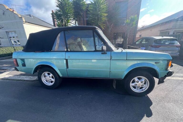 This Convertible Range Rover Is Australia's Crustiest (& Most Unique
