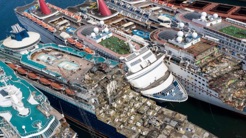 Cruise Ship Graveyards: Where The World’s Biggest Boats Go To Die