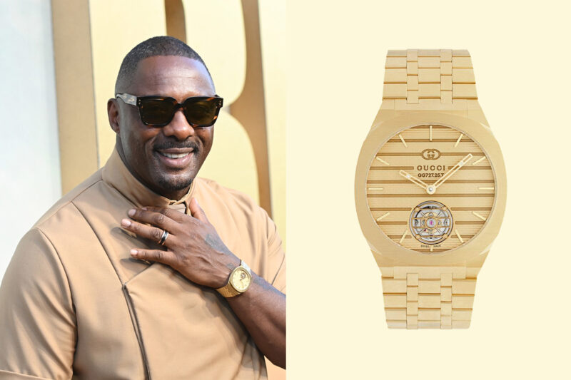 Idris Elba’s $200,000 Gold Gucci Watch Is The Talk Of The Town