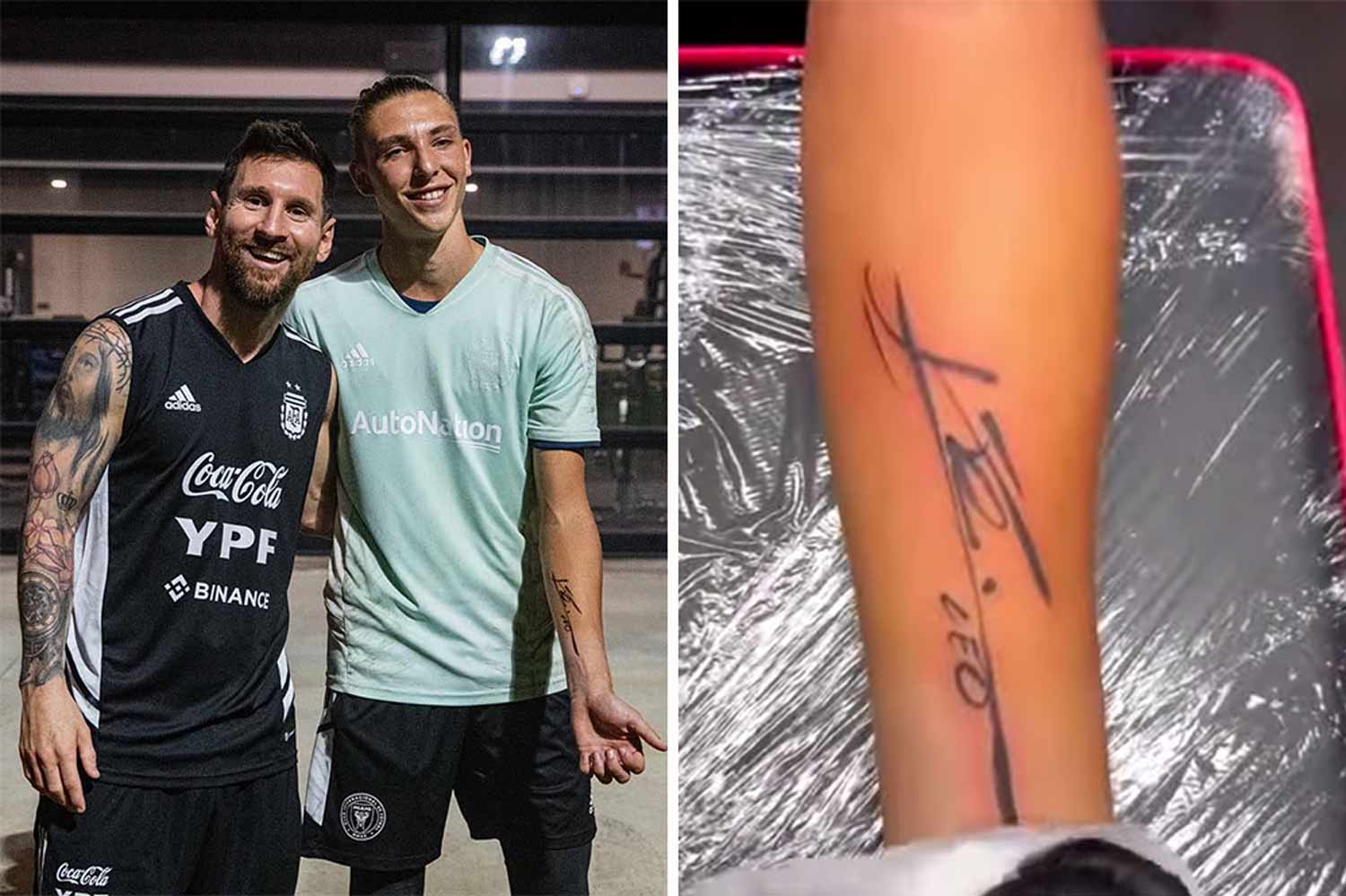 Top 83+ about messi logo tattoo unmissable .vn