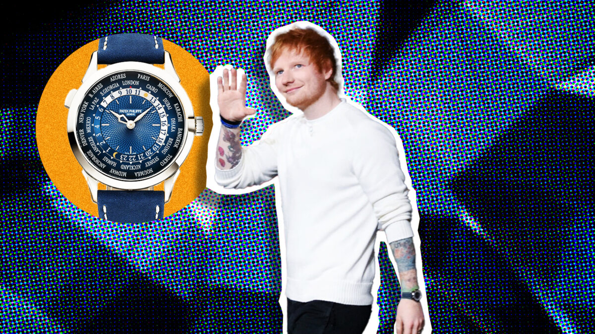 Ed Sheeran Is Addicted To Buying Fancy Patek Philippe Watches