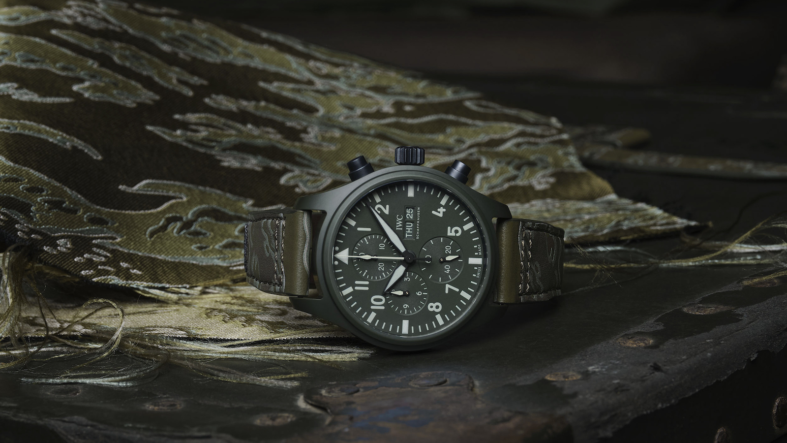IWC Team Up With Iconic Streetwear Designer Mr. Sabotage On Limited-Edition Watch Strap