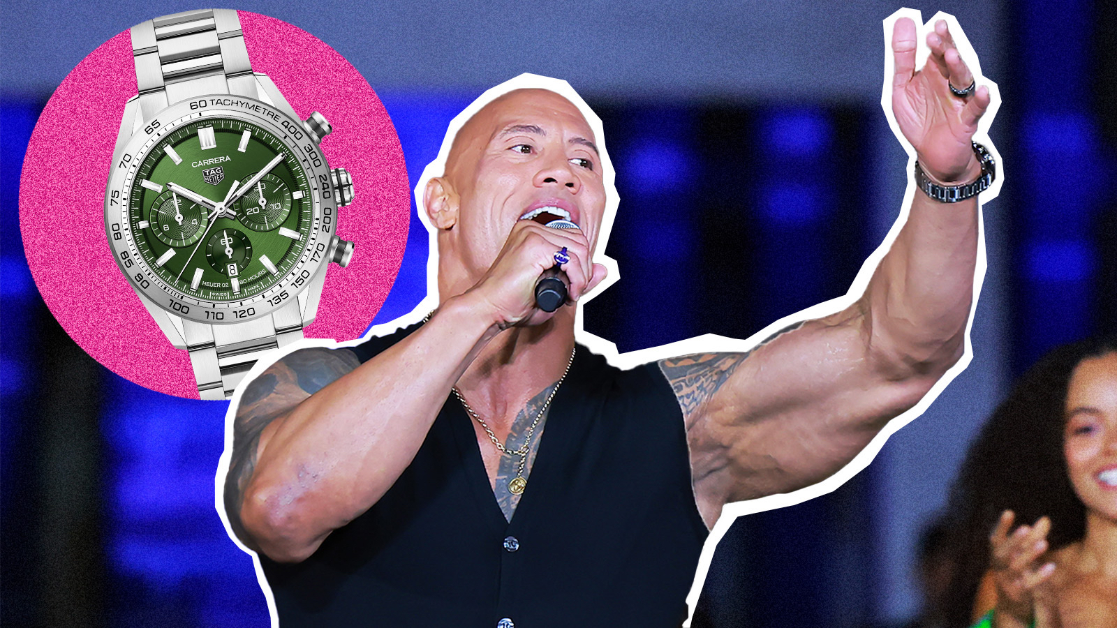 Dwayne ‘The Rock’ Johnson Wears A Surprisingly Subtle TAG Heuer Watch