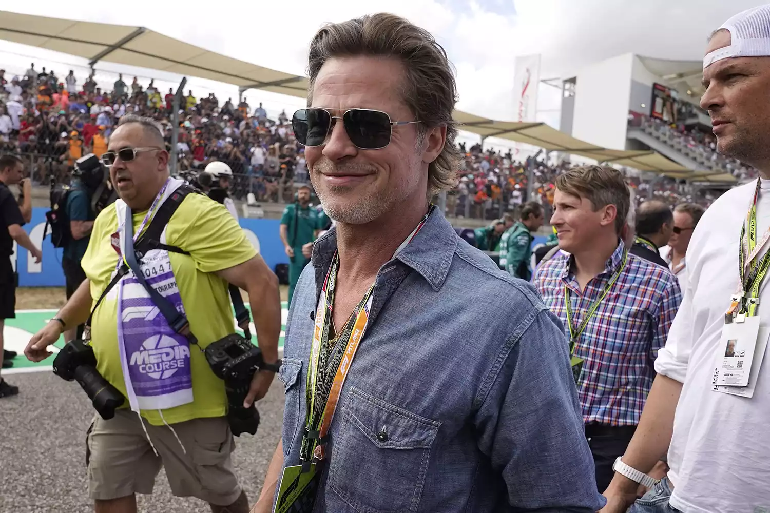 Brad Pitt Blamed For Formula 1 Team’s Poor Performance At USGP