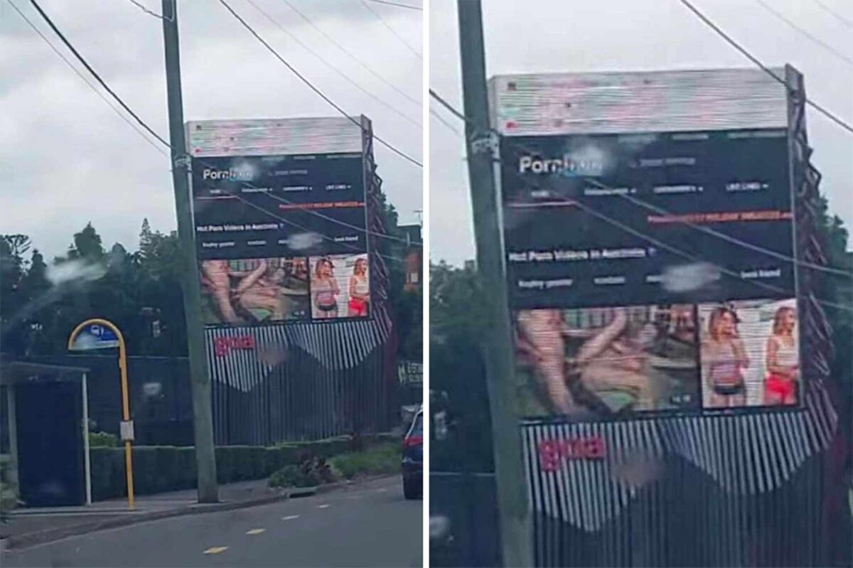 Hackers Put Pornhub On Family Business’ Billboard In Brisbane