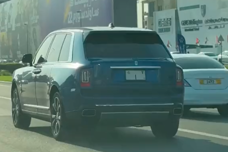 World’s Most Expensive License Plate: $14 Million Number 1 Spotted In The Wild