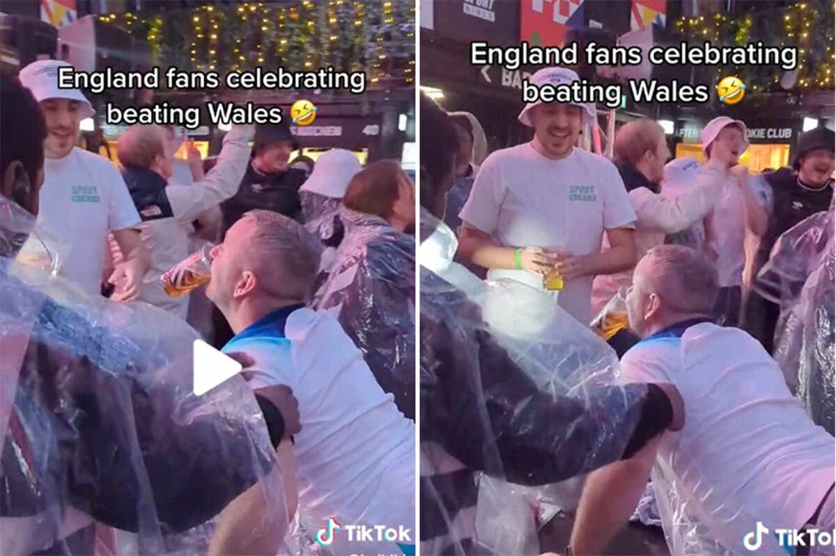 ‘Bonkers’ Video Proves Why England Fans Are The Best In The World