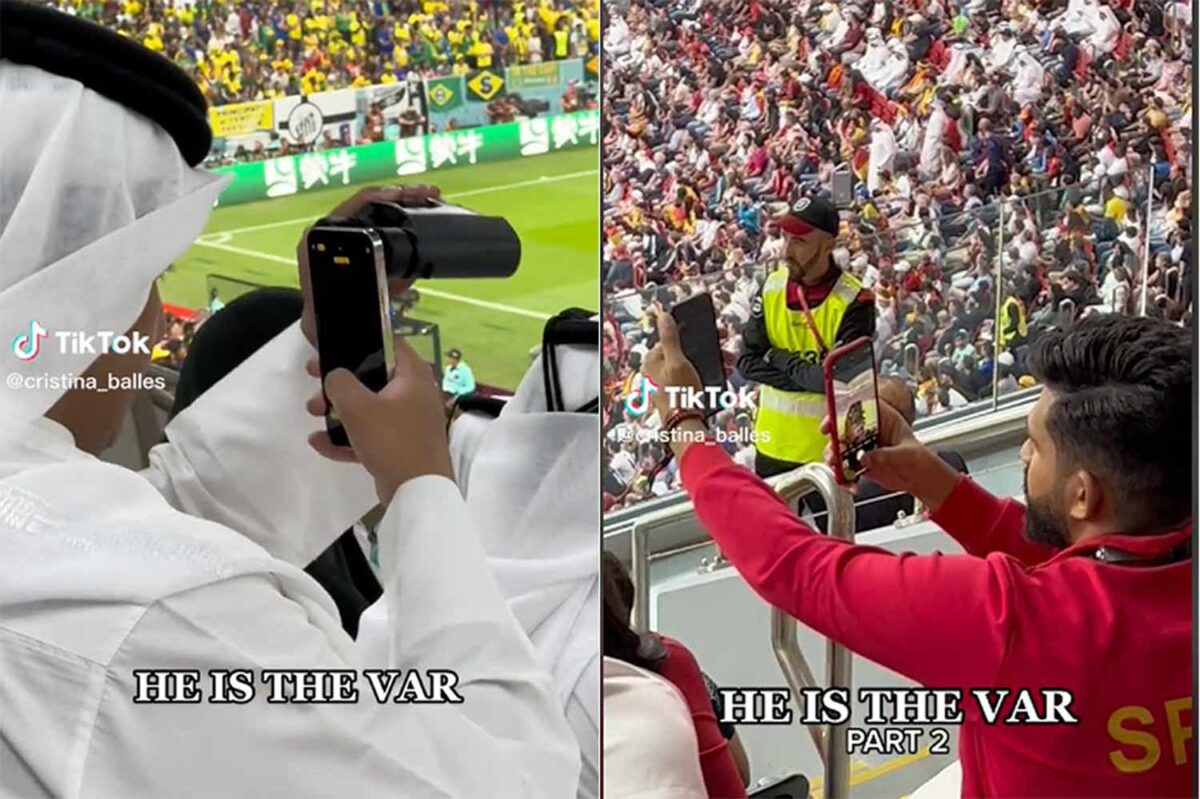 World Cup Fan Shows FIFA How It’s Done, Creates His Own VAR
