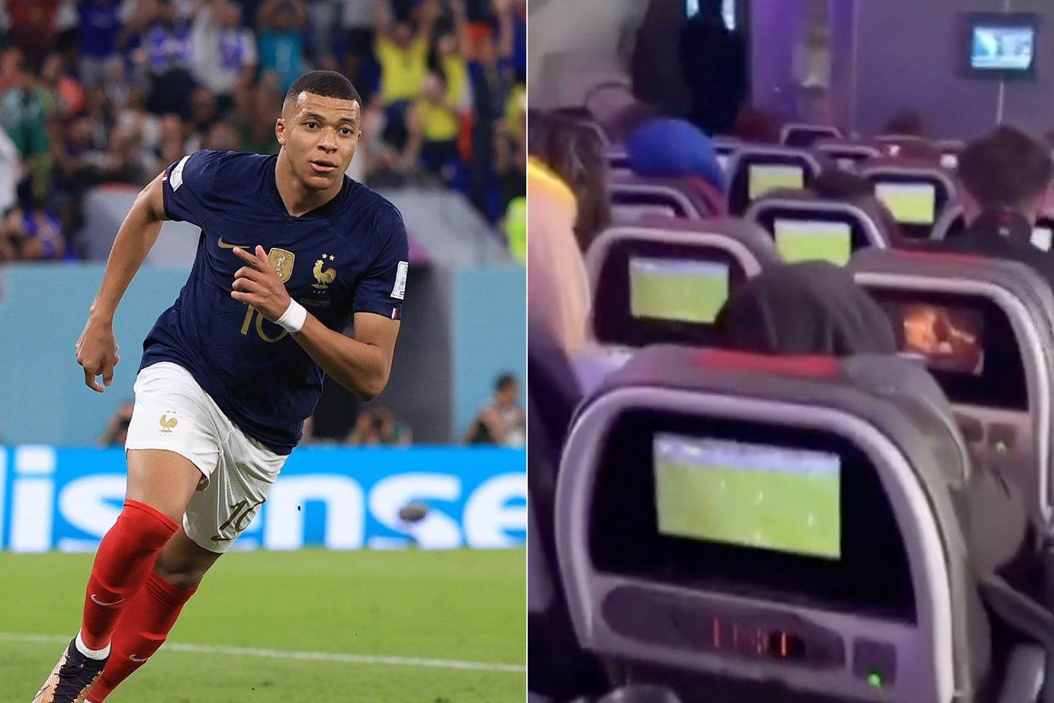 Viral Footage Emerges Of ‘Entire Plane’ Watching The World Cup