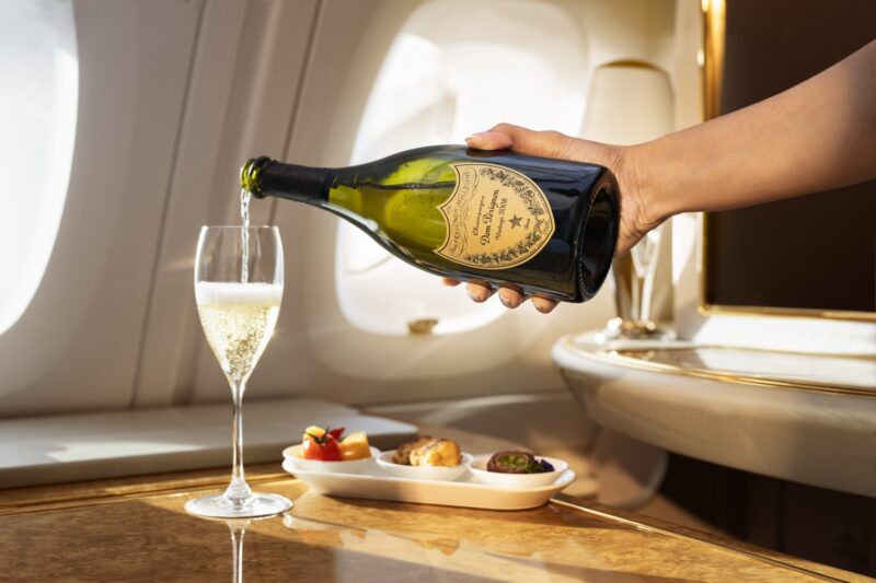 In Giant F*ck You To Competitors, Emirates Buys Exclusive Rights To Serve ‘High Class’ Champagne