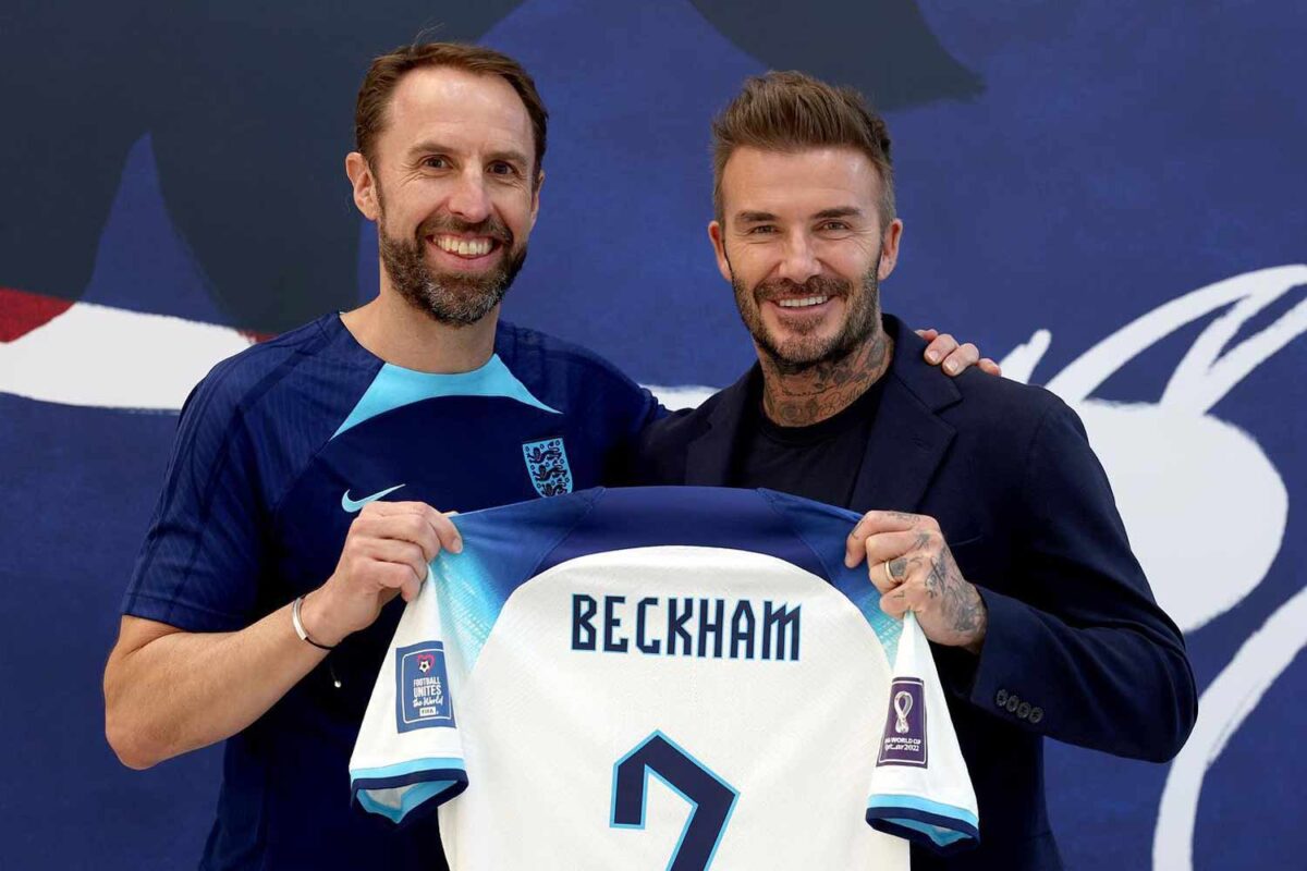 Is David Beckham Preparing To Lace Up For England's World Cup Campaign?
