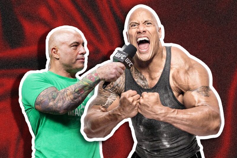 Joe Rogan Says ‘Not A F**king Chance In Hell’ The Rock Is Clean