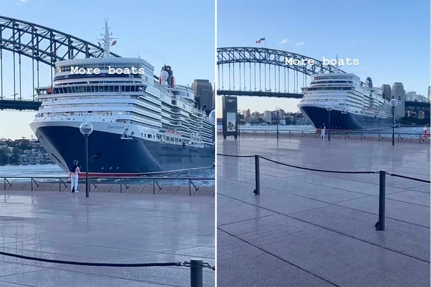 Watch: 294 Metre Cruise Ship Does 3 Point Turn In Sydney Harbour