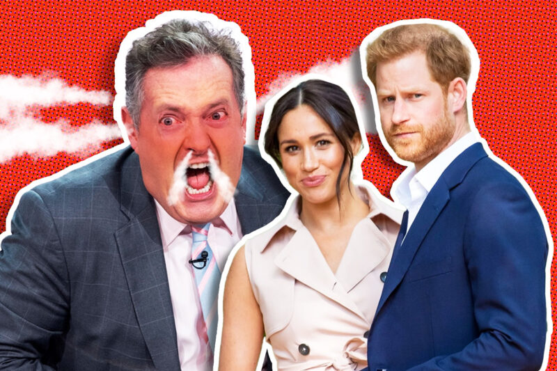 Piers Morgan Savages Harry & Meghan For ‘Lying’ In Netflix Trailer