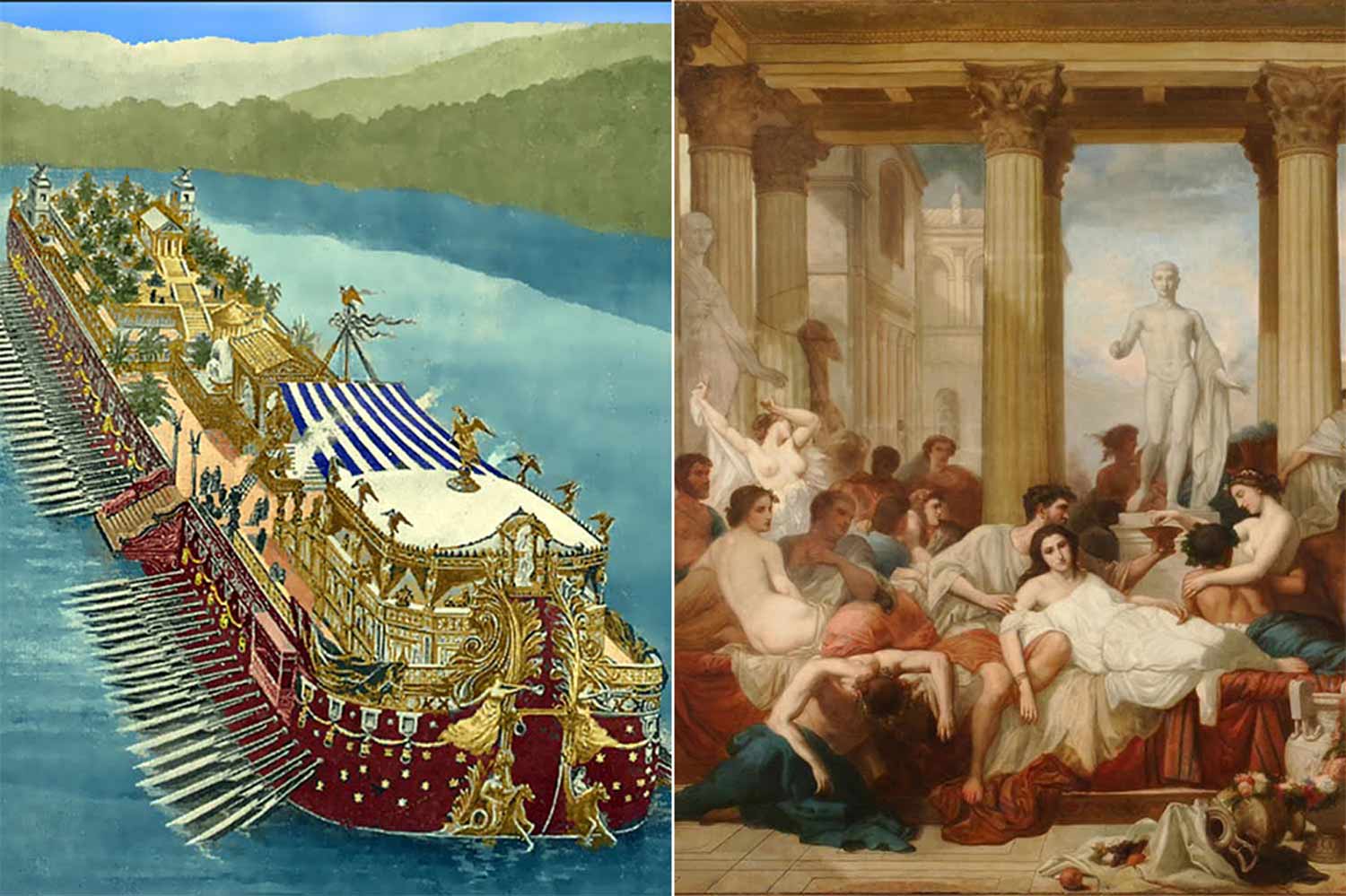 Think Our Superyachts Are Excessive? Check Out This Roman Emperor's