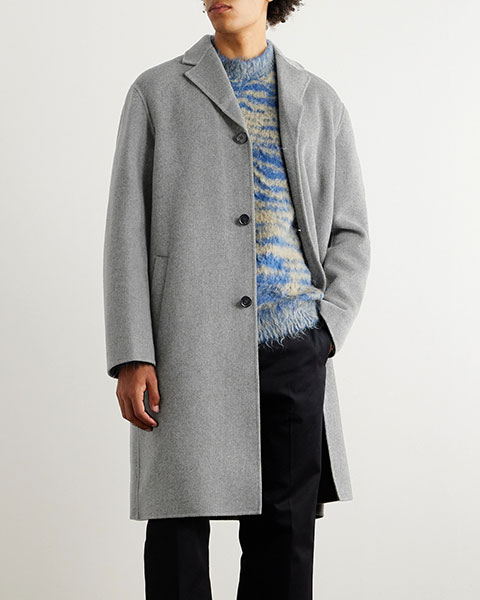 Acne Studios Dalio Wool-Flannel Coat