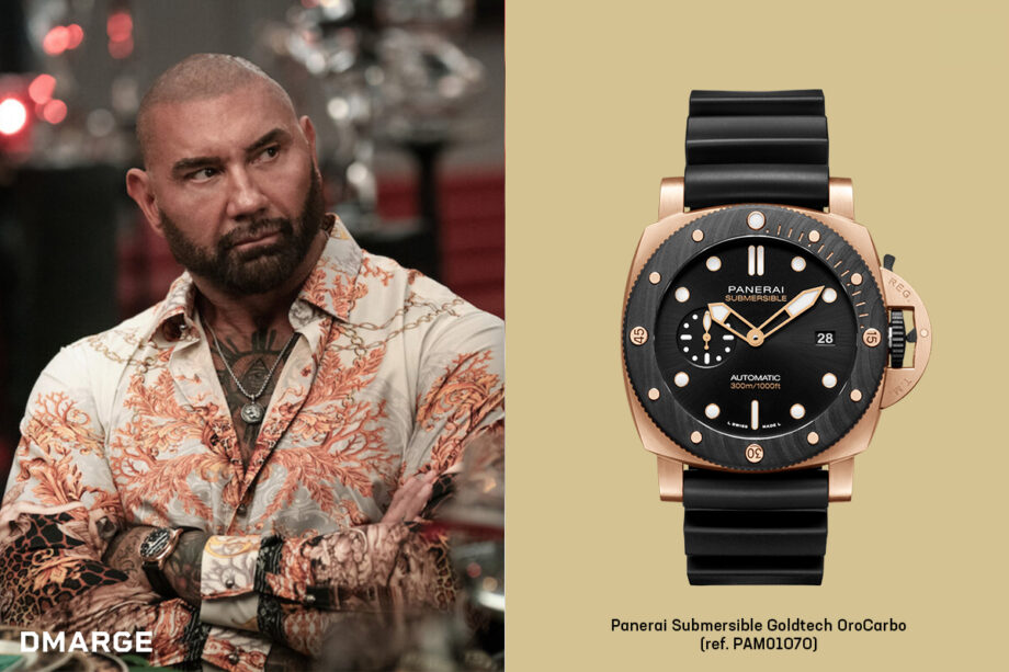 Dave Bautista's Panerai In 'Glass Onion' Is Good Enough To Die For DMARGE