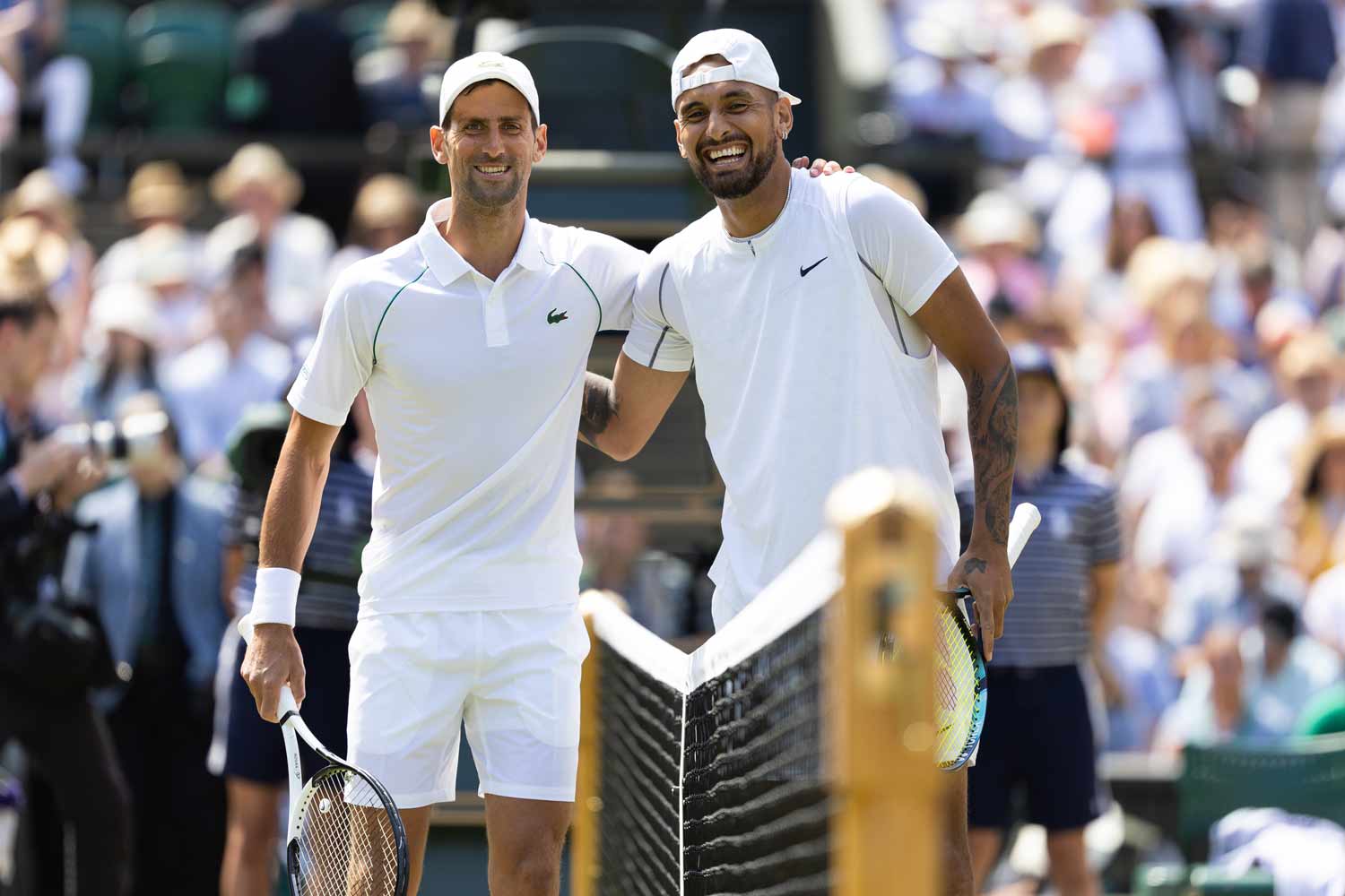 Nick Kyrgios & Novak Djokovic’s Bromance Continues To Blossom