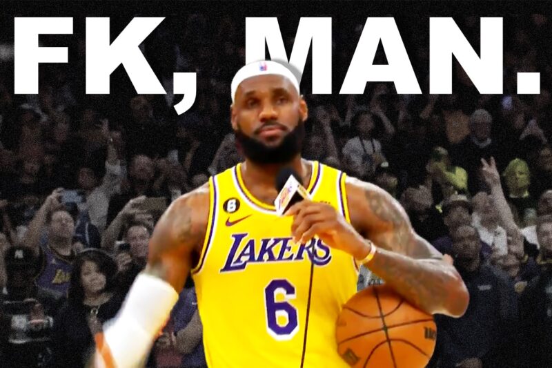 Lebron James Drops F-Bomb After Breaking All Time NBA Scoring Record