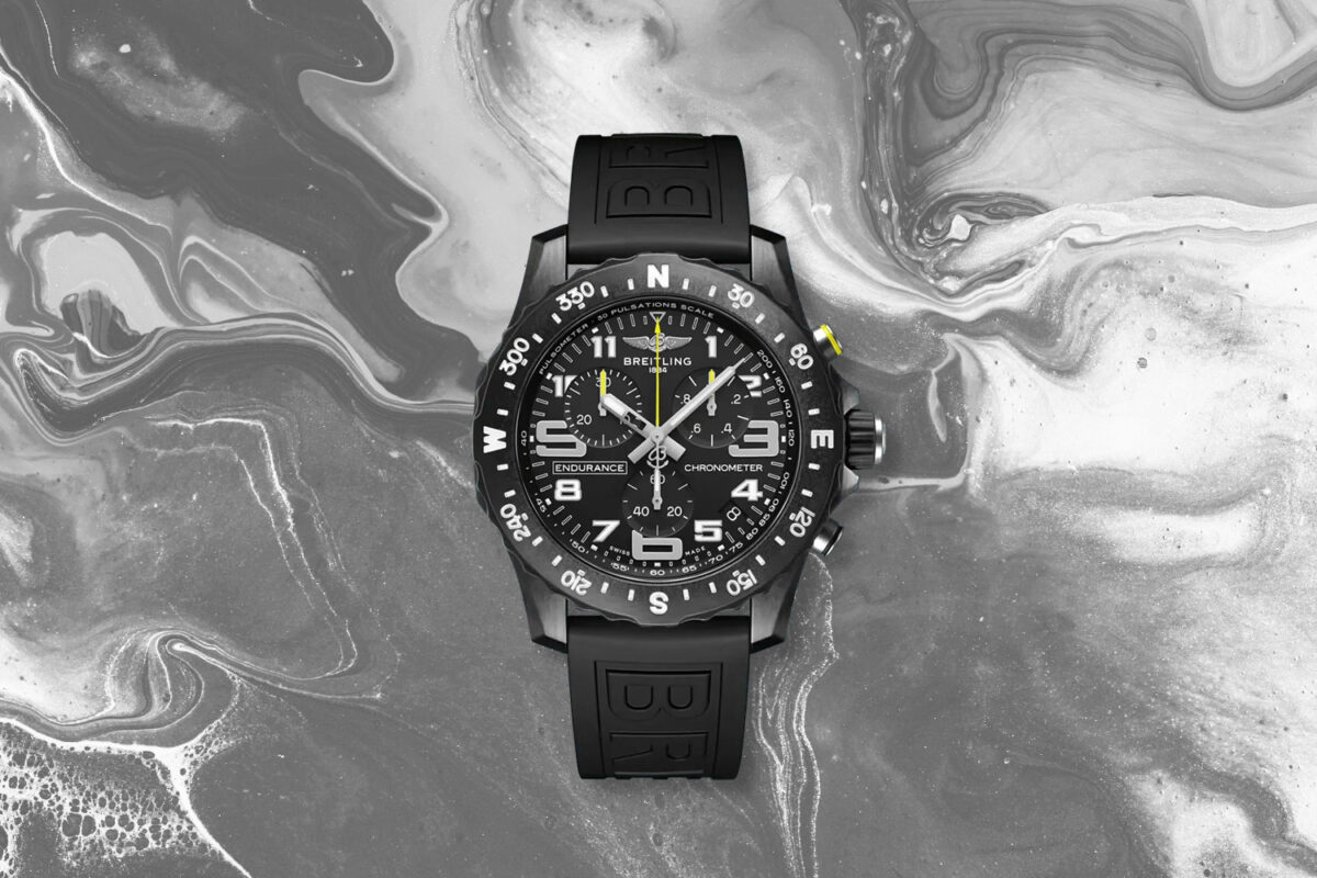 Breitling’s New All-Black Endurance Pro Is The Epitome Of Balling On A Budget