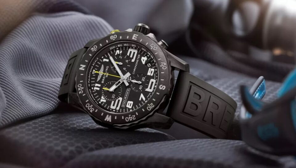 Breitling's New AllBlack Endurance Pro Is The Epitome Of Balling On A