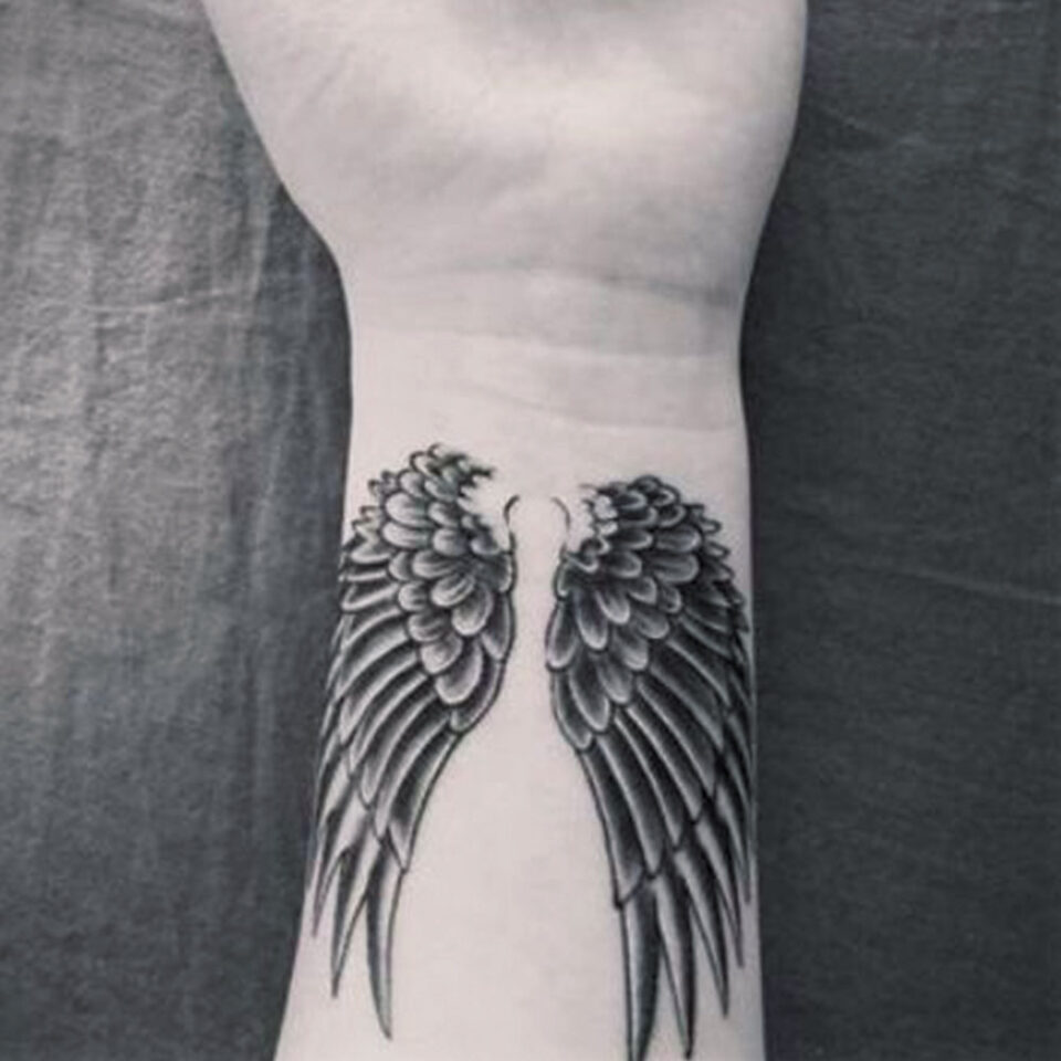 Home Wing Tattoo Designs, Design Tattoos, Angel Wings - Angel Wings  Drawings - Free Transparent PNG Download - PNGkey