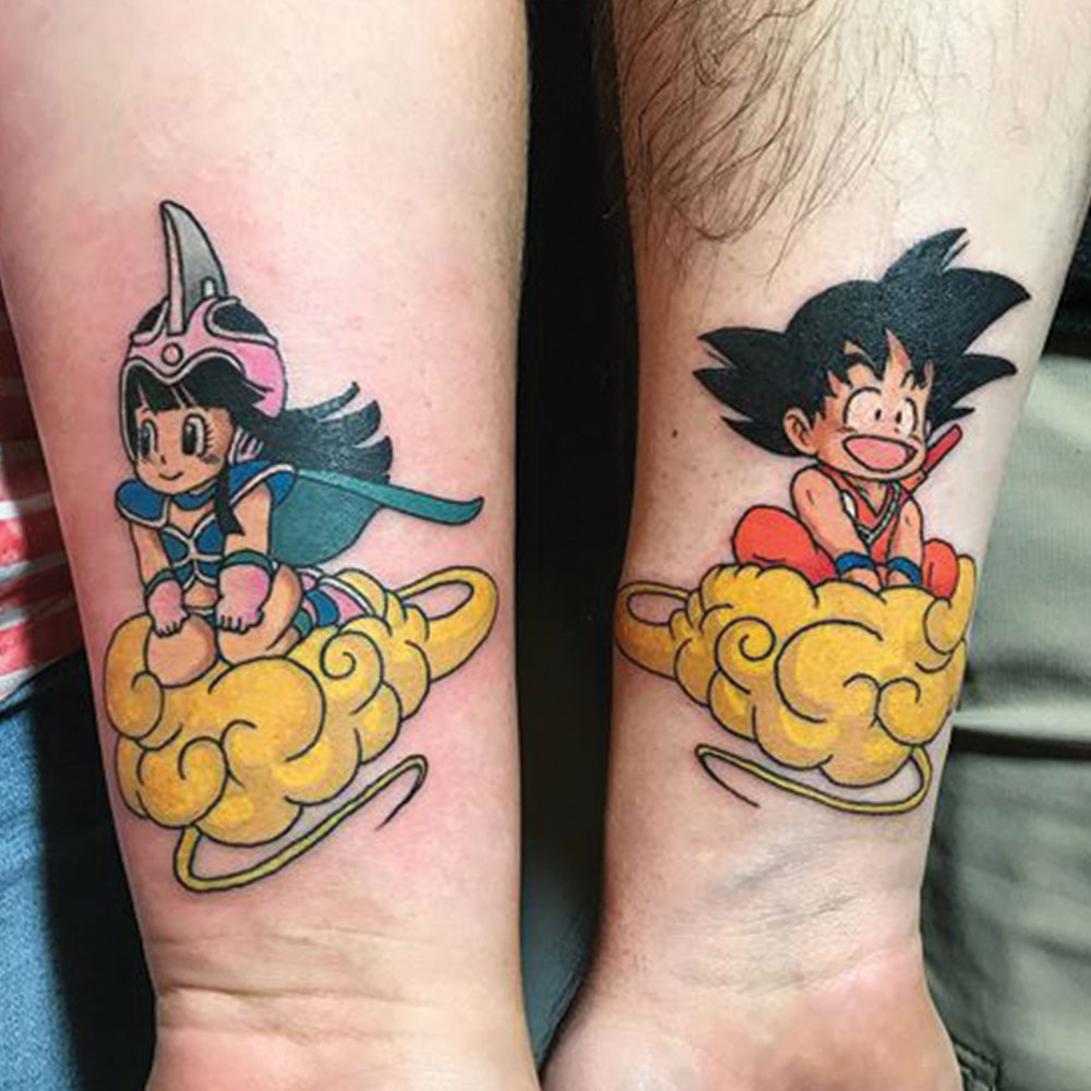 Anime Wrist Tattoo