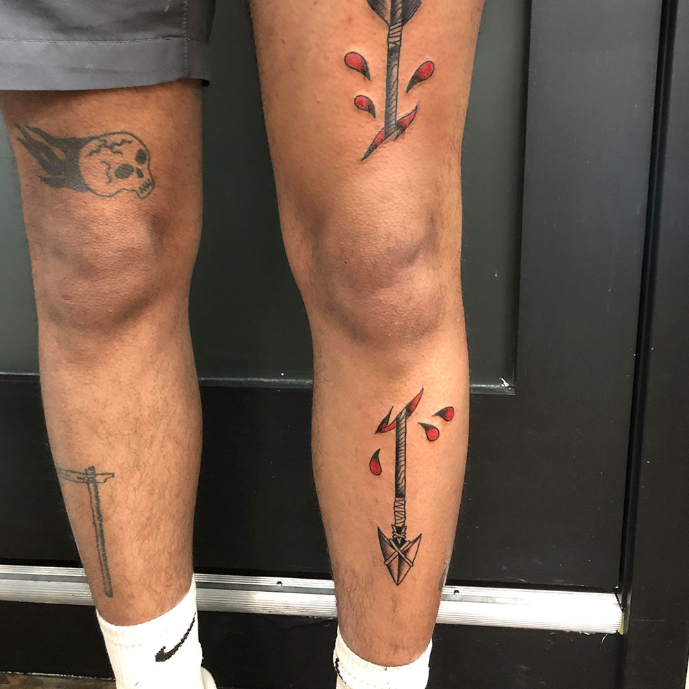 150+ Cool Calf Tattoos For Men (2023) Side, Inner Sleeves Designs