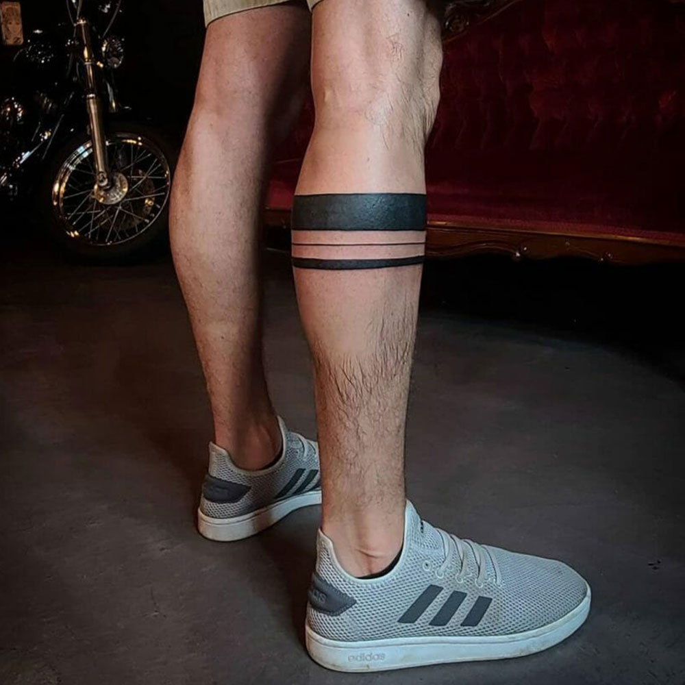 Band Leg Tattoo