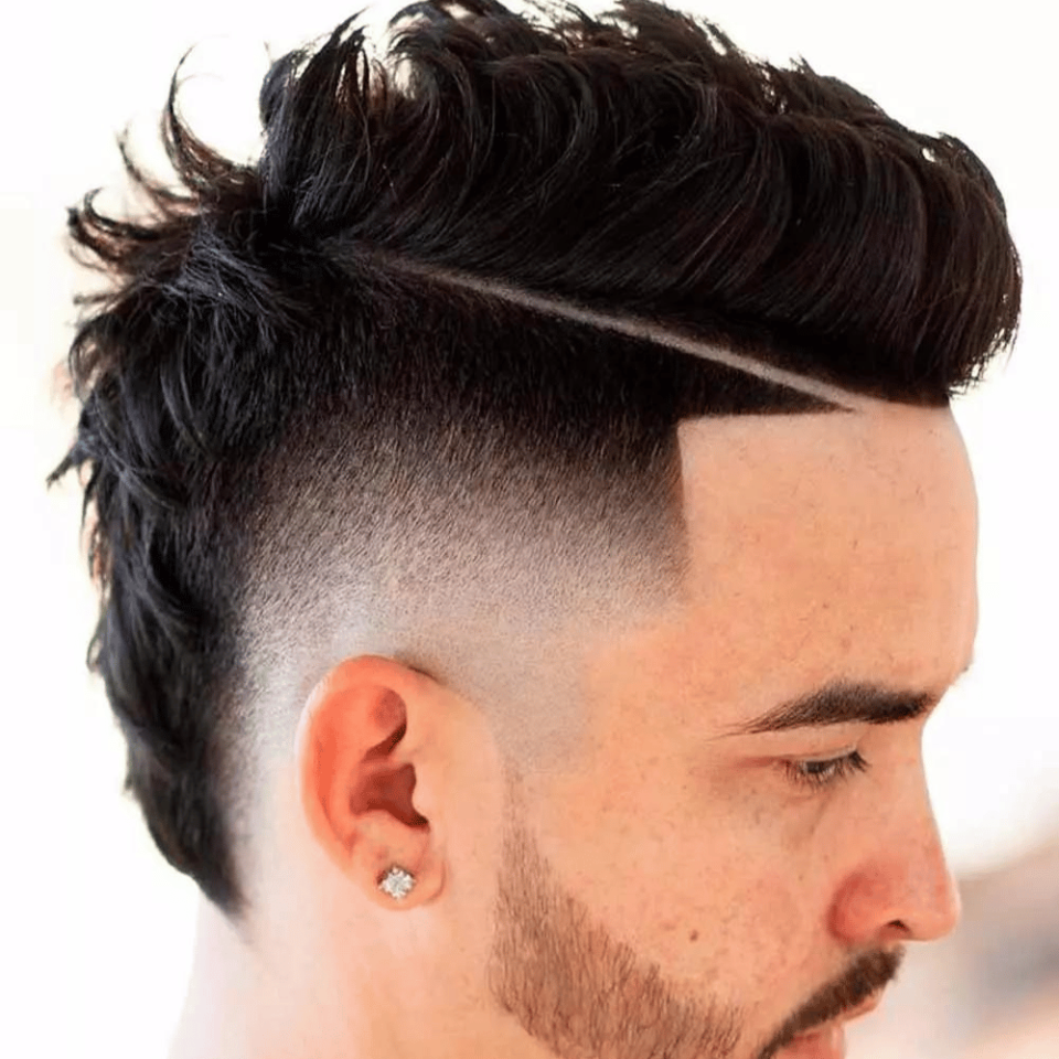 Burst Fade Haircut Source @andyfadepro via Instagram