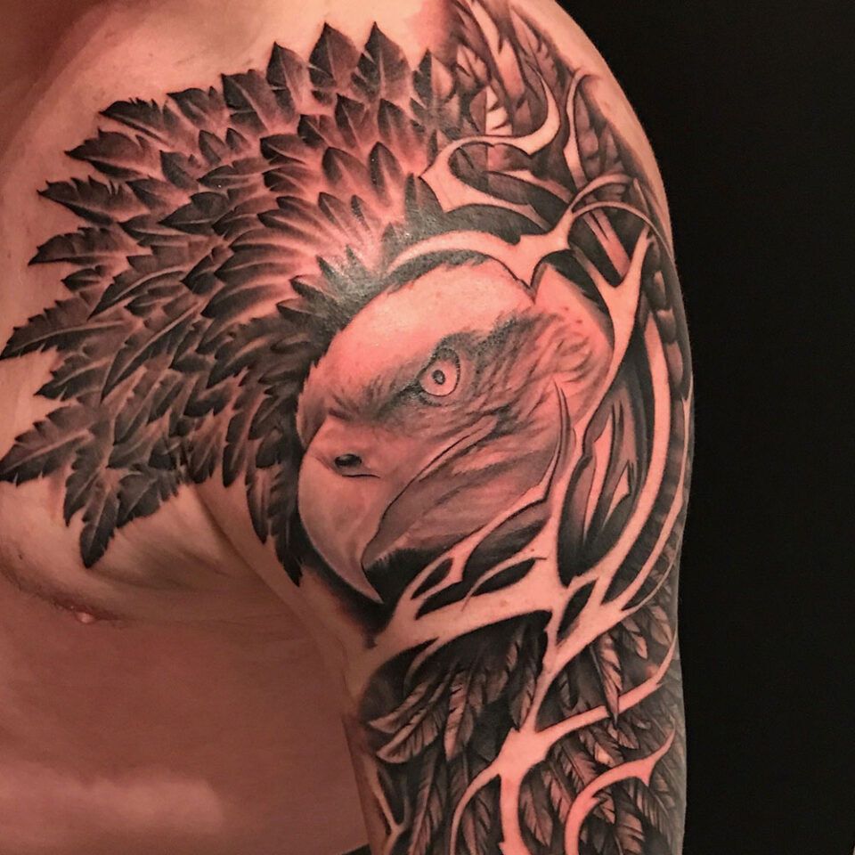 Eagle Shoulder Tattoo