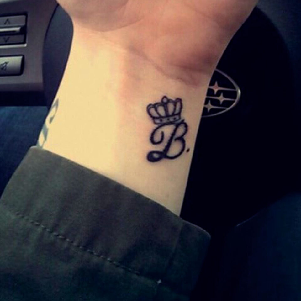 Initial Wrist Tattoo