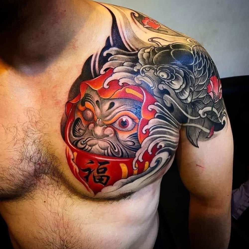 Japanese Shoulder Tattoo