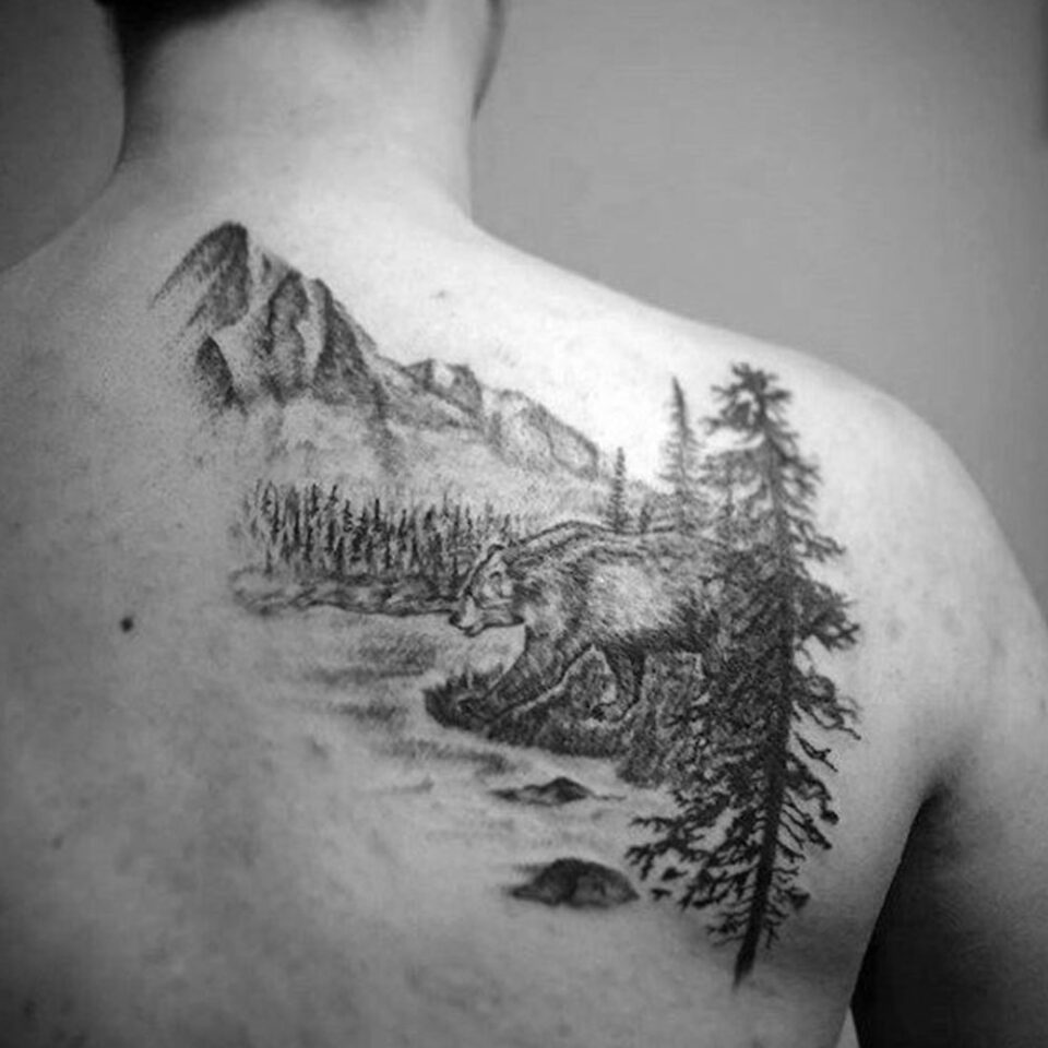 Nature Back Tattoo