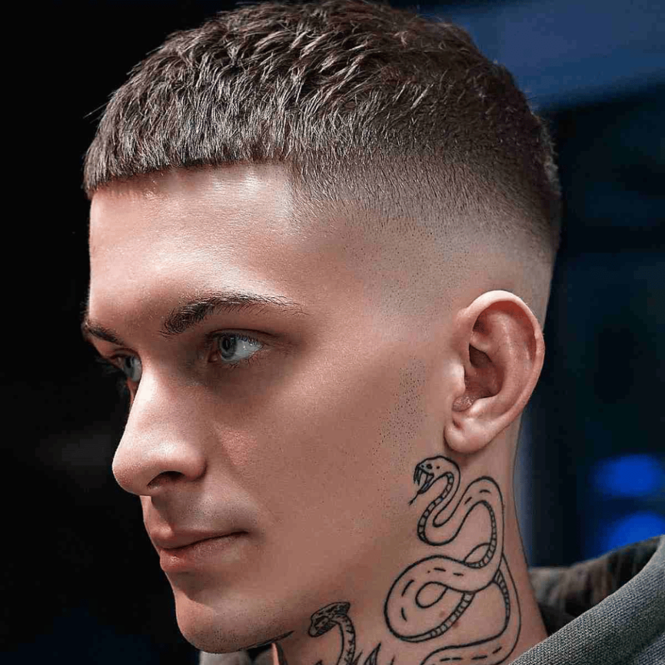 Short Choppy Haircut  Mens Textured Fade Haircut For Short Hair  YouTube