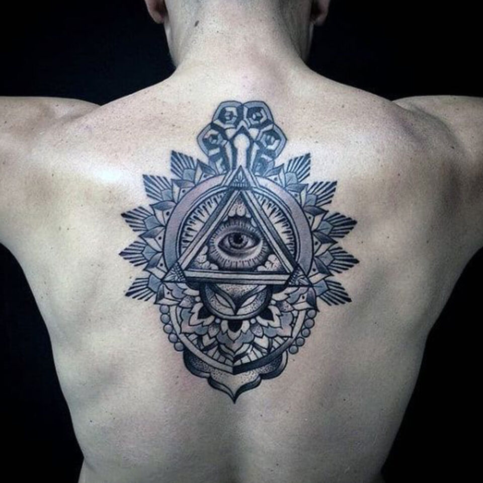 Upper Back Tattoo