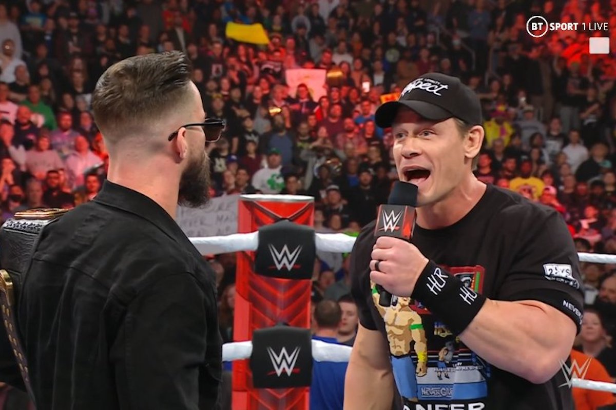 John Cena Makes Surprise Return To Wrestling, Challenges Austin Theory For WWE Title