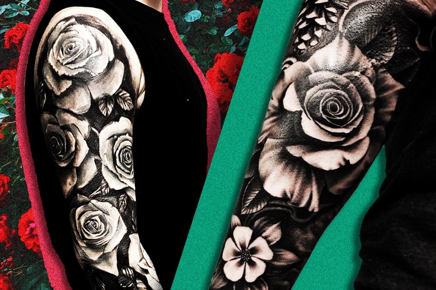 35 Rose Tattoos For Men | Crazy & Unique Ideas