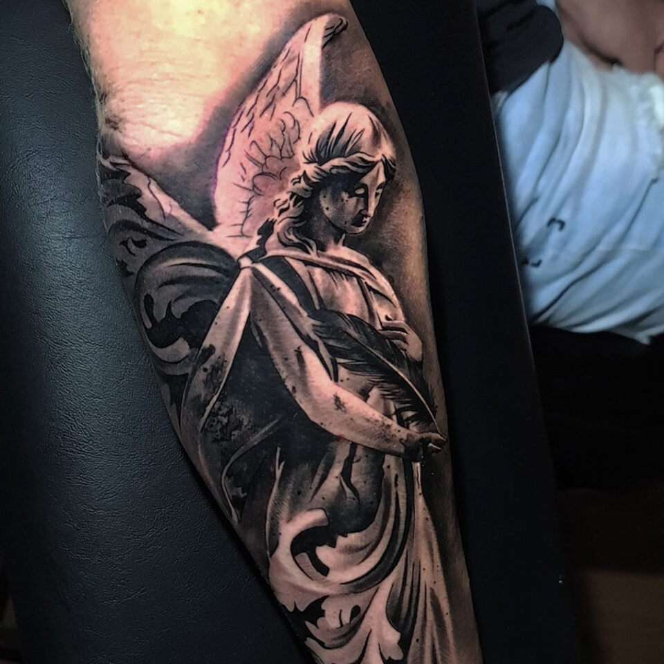 Angel Meaningful Tattoo