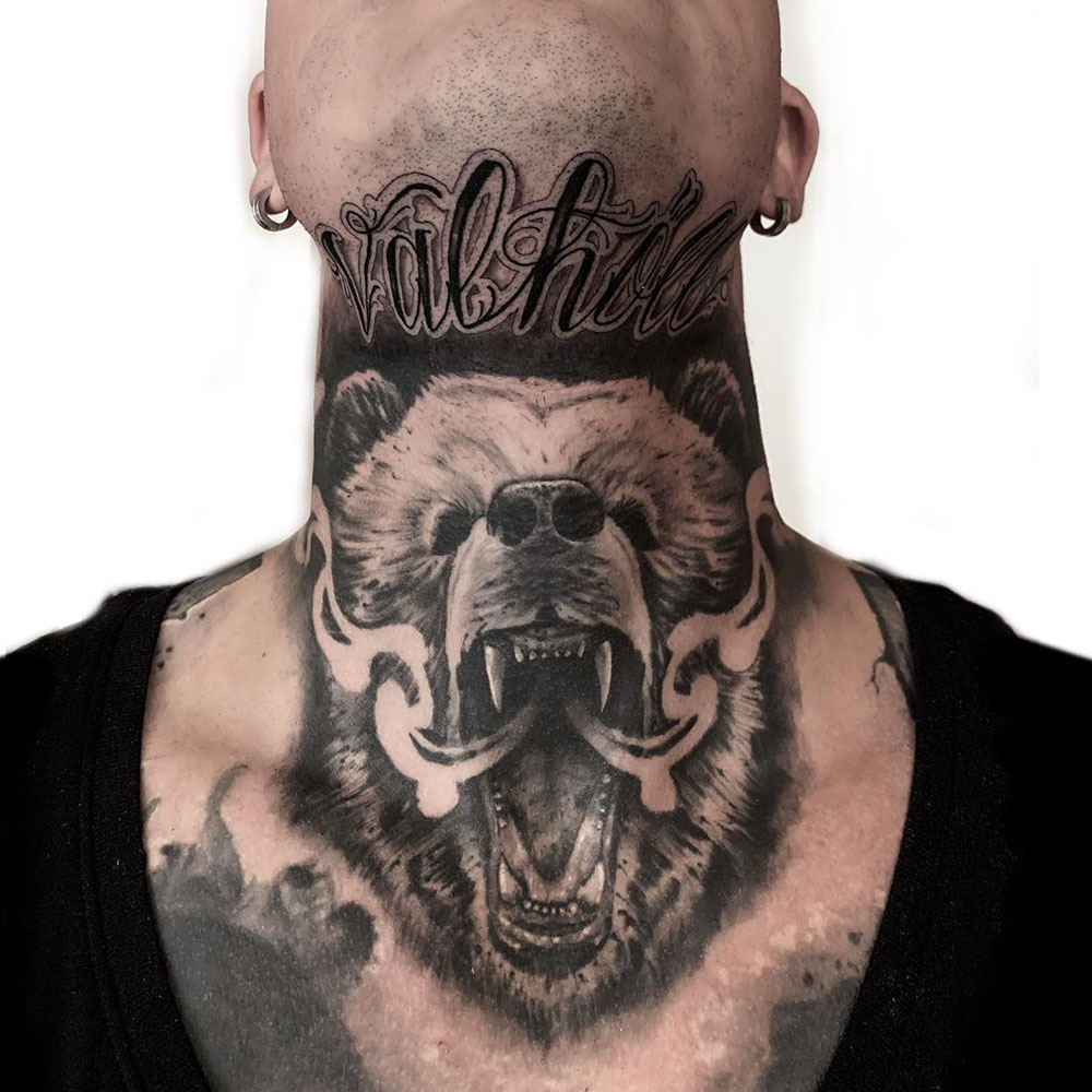 Bear Meaningful Tattoo