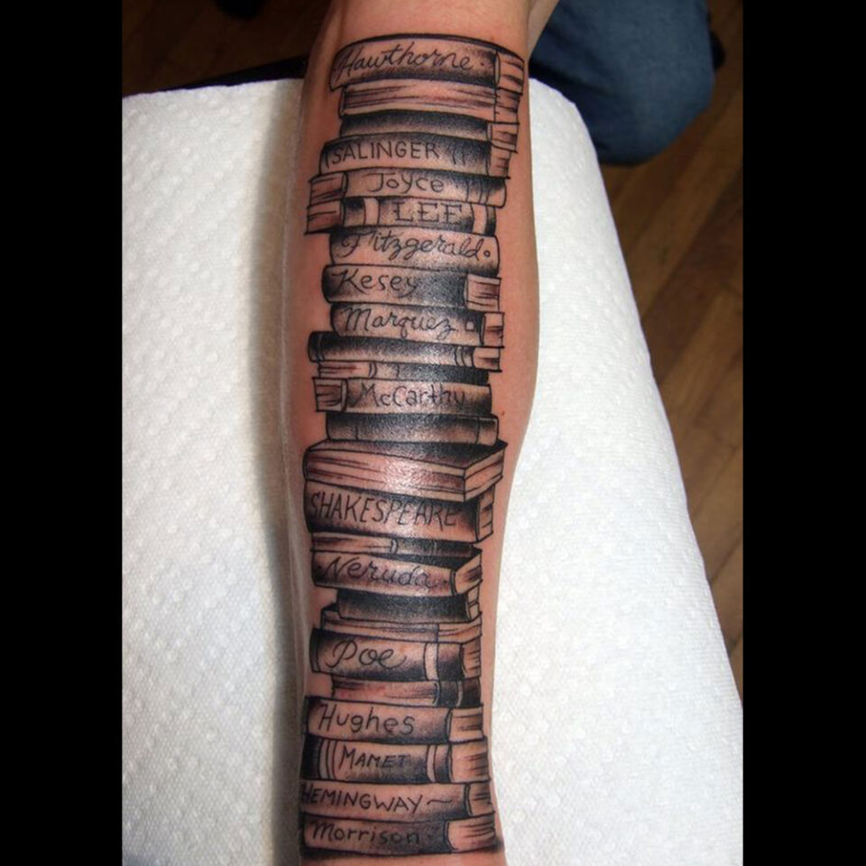 Book Sleeve Tattoo