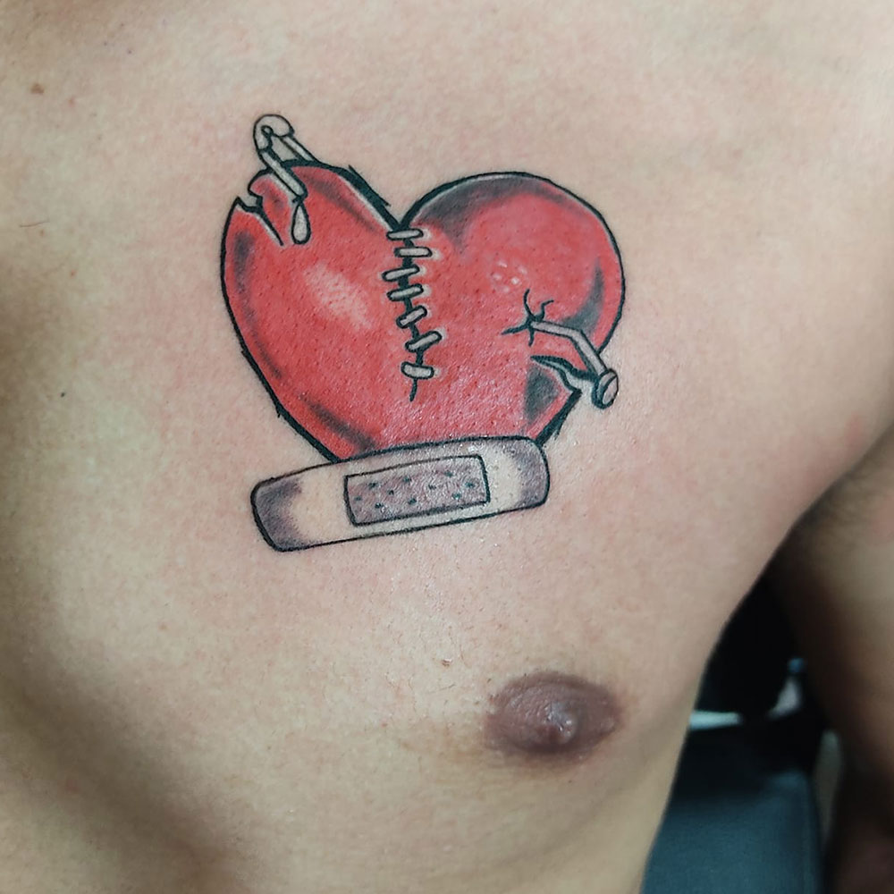 Broken Heart Meaningful Tattoo