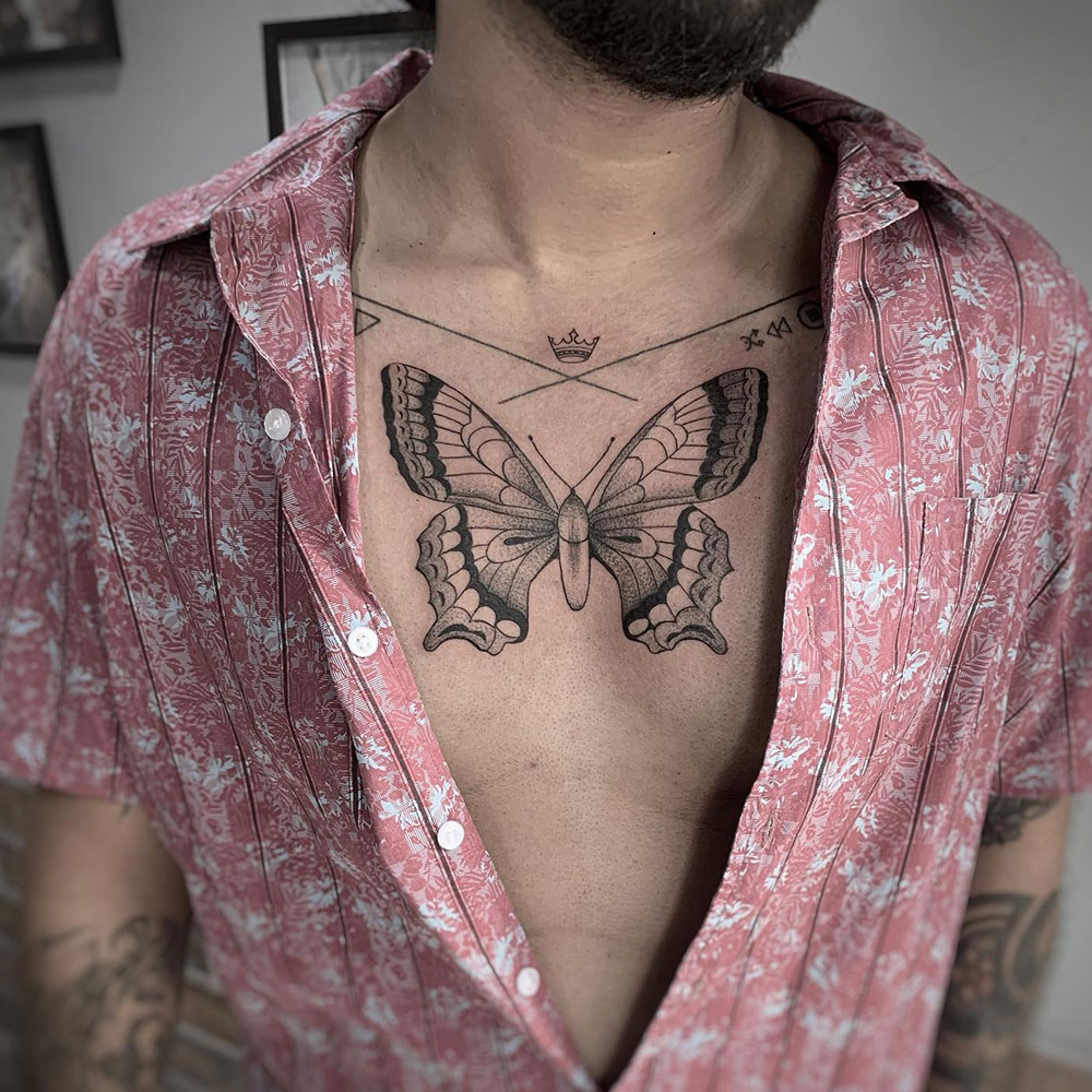 Butterfly Meaningful Tattoo