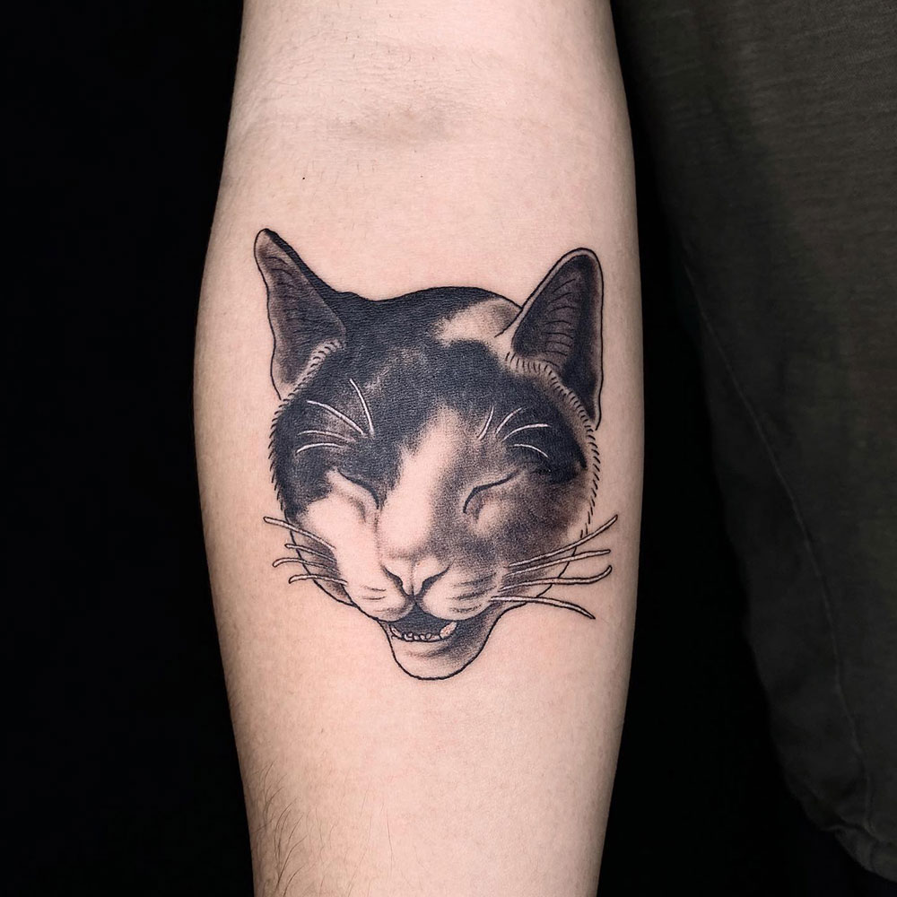 Cat Meaningful Tattoo