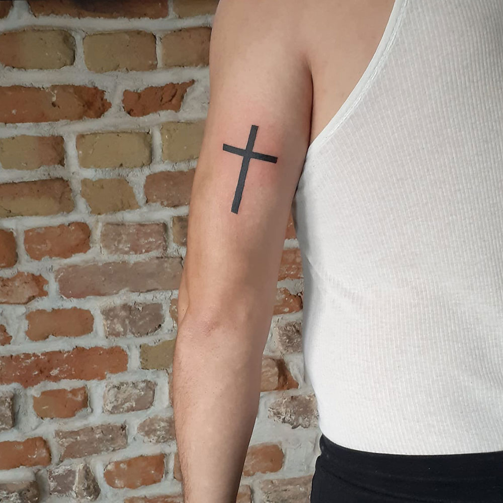 Christian Cross Meaningful Tattoo