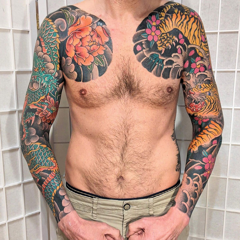 Double Sleeve Tattoo