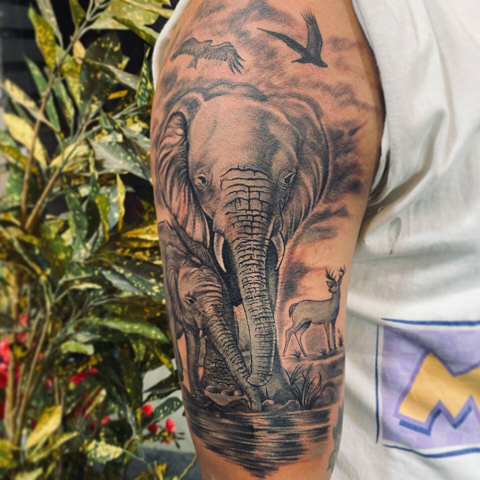 Elephant Meaningful Tattoo