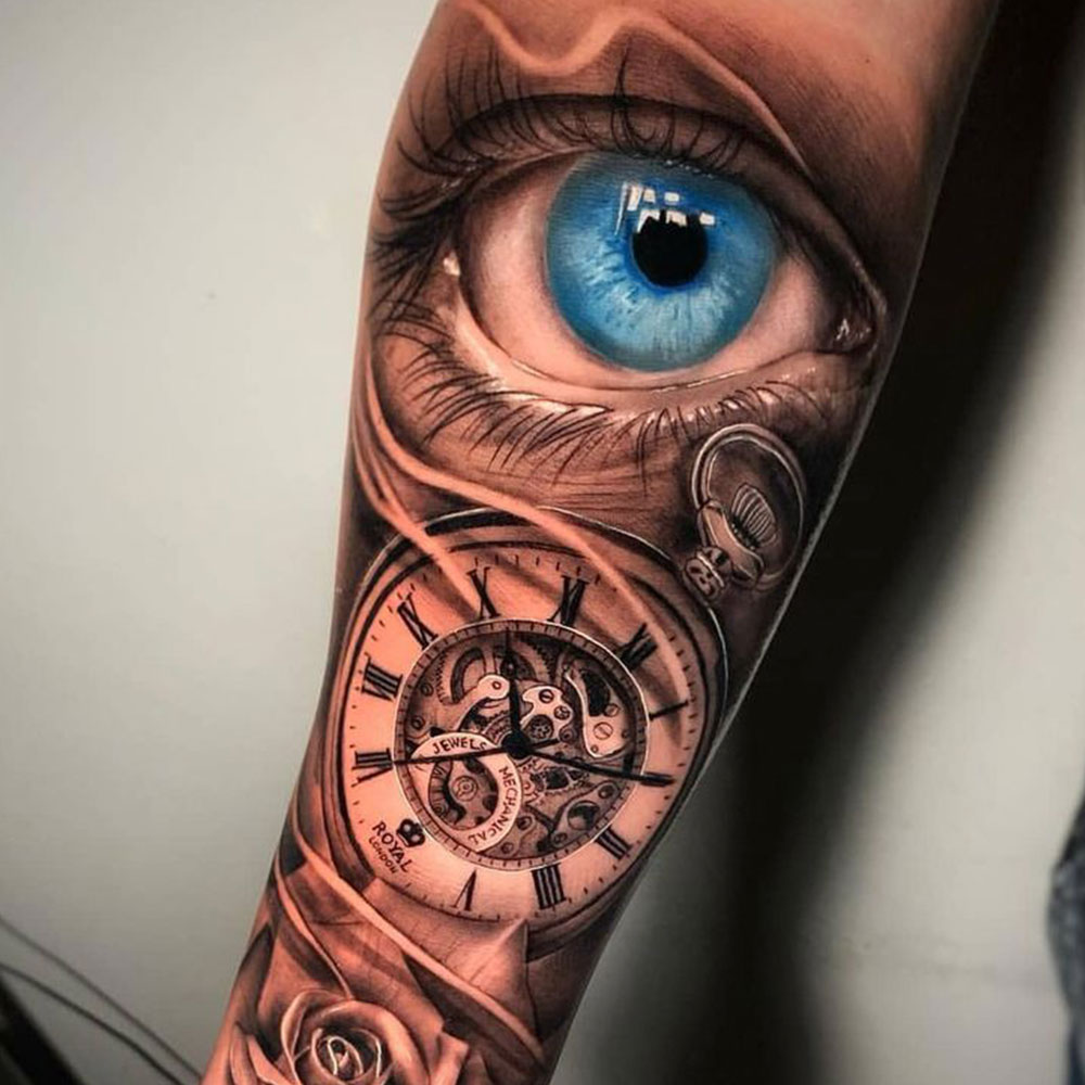 Eye Arm Tattoo