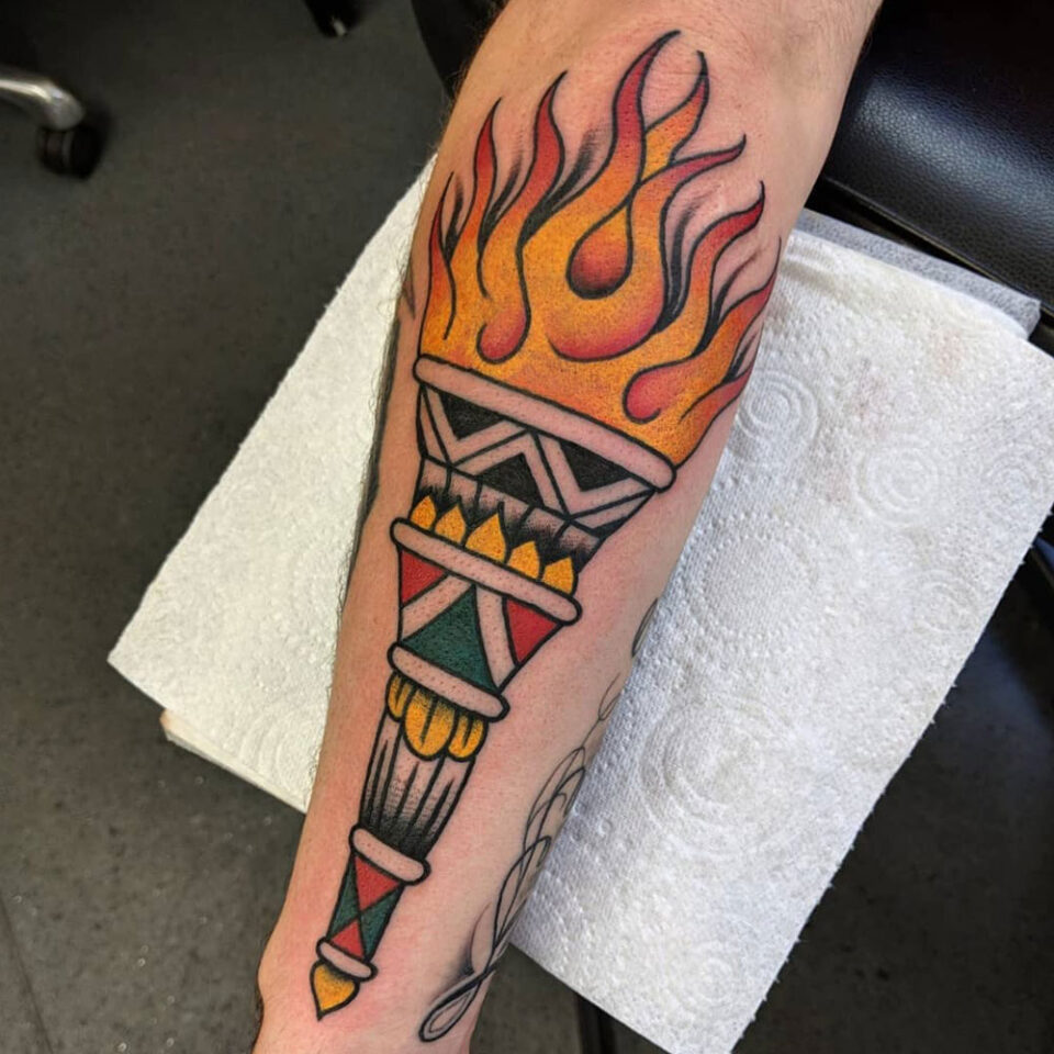 Flame Meaningful Tattoo