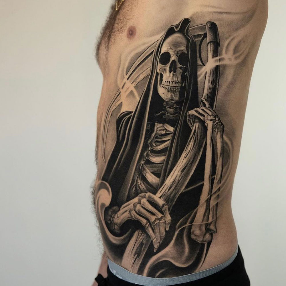 Grim Reaper Meaningful Tattoo